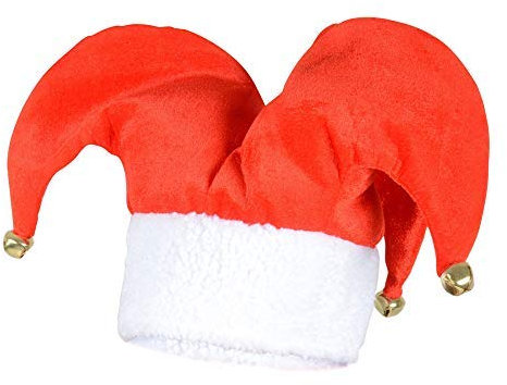 Robelli Neuheit Weihnachten Plüsch Narren-Hut
