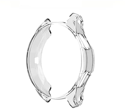 XoTek Coque de protection pour Samsung Galaxy Watch Gear S3 42 mm/46 mm Classic/Frontier avec film de protection d'écran en option (46 mm, transparent)