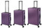 Travelhouse Koffer Oslo · 3-teiliges Set · Komplett aus Aluminium · Aluminium Hartschale · TSA · Reisegepäck Reisetrolley Trolley Reisekoffer · Vol. S-44L · M-70L ·L-102L· Lila
