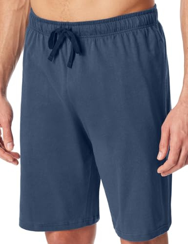 Schiesser Herren Schlafhose Kurz Bermuda - Mix + Relax - Organic Cotton Pyjamaunterteil (1er Pack)