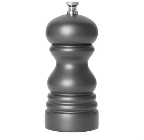 nisbets limited DN650 Pepper Grinder, Hevea, Grey | Hard-wearing mechanism ensures consistent seasoning output for busy professional catering and hospitality environments.