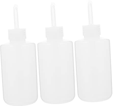 Ciieeo 3 Pièces Bouteille Compressible Plastique Bouteille Vide De Lavage Compressible Réutilisable De Laboratoire