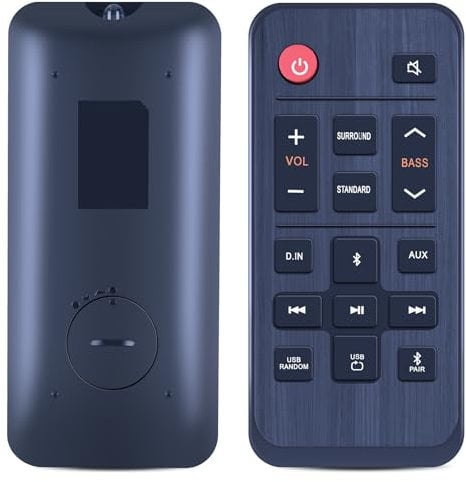 CLVIZCXOM Soundbar Remote Control Replacement for SAMSUNG Sound Bar HW-T400/XU HWT400XU HW-T400 AH81-11699A HW-N300/ZA HWA40R/ZA HW-A40R HW-A40R/ZA Remote Control