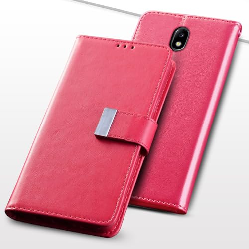 Case For Samsung Galaxy J5 2017 - Classic Premium PU Leather Flip Wallet Elegant Book Cover With Card Holder Magnetic Closure For Samsung J5 2017