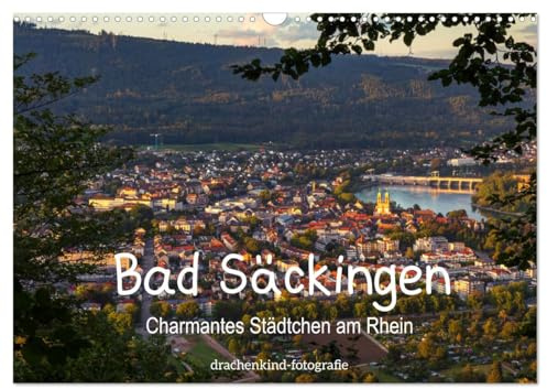 Bad Säckingen - Charmantes Städtchen am Rhein (Wandkalender 2026 DIN A3 quer), CALVENDO Monatskalender: Malerischer Ort Bad Säckingen am Rhein (CALVENDO Orte)