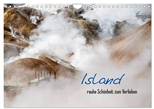 Island - rauhe Schönheit zum Verlieben (Wandkalender 2026 DIN A4 quer), CALVENDO Monatskalender: Weite, Gletscher und Vulkane - Islands faszinierende Landschaften (CALVENDO Natur)