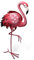 TERRE JARDIN Deko-Gartentiere im Flamingo-Design, rosa