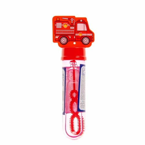 10x Feuerwehr Seifenblasen 12,5 cm // Kindergeburtstag Feuerwehr Mitgebsel