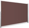 VOUNOT® Store Latéral Vertical Paravent Rétractable Protection Solaire 140x300cm Auvent Rétractable avec Housse de Protection Brise Vue Rétractable pour Balcon, Jardin, Terrasse Marron Foncé