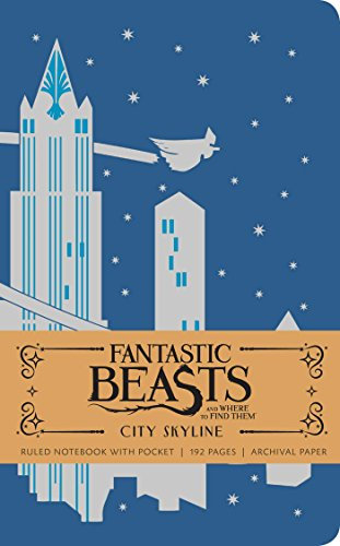 FANTASTIC BEASTS AND WHERE TO FIND THEM: CITY SKYLINE HARDCOVER RULED NOTEBOOK: City Skyline Hardcover Ruled Notebook (Insights Journals) (Harry Potter)