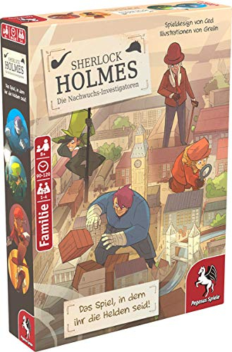 Pegasus Spiele 36022G - Sherlock Holmes - Die Nachwuchs-Investigatoren