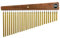 Meinl Percussion Mountable Stage Chime - Kleines Musikinstrument mit 27 Klangstäben - Montierbar - 1-reihig - Holz und Aluminium, Natur und Gold (CH27)