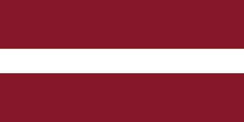 Qualitäts Fahne Flagge Lettland 90 x 150 cm mit verstärktem Hissband