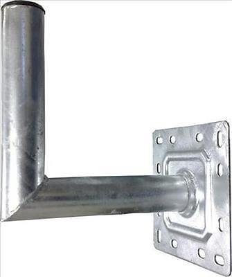 SSL Satellites 25cm Galvanized Steel Wall Mount L Bracket and Bolts for Outdoor TV Aerial or Freesat 4k Satellite Sky or Q Dish Installation