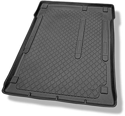 Mossa - Kofferraumwanne kompatibel mit Mercedes-Benz Vito W639 Van (08.2003-09.2014) - Kofferraummatte rutschfest Schutzmatte - G1