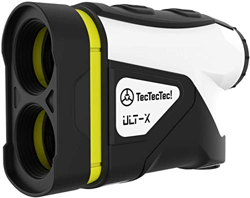 Laser Golf Entfernungsmesser TecTecTec ULT-X | 915 m | Pin-Seeker-Technologie | Winkelkompensierung