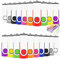 Cle USB 512MB - Lote de 20 Unidades de Memoria Flash USB 2.0 (10 Colores 512 MB*20 Unidades)