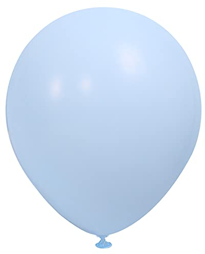 Yiran Macaron Blaue Luftballons, 30 Stück Pastellblaue Latexballons, 30,5 cm (12 Zoll) mit Babyblau Ballon Ersatz & Band für Geburtstag Hochzeit Baby Shower Braut Jubiläen Feiern Party Dekorationen