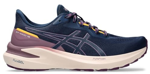 ASICS Women's GT-1000 13 Running Shoes, Nature Bathing/Pearl Pink, 42 EU