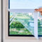 Innen Fenster Isolierung Film,Thermo Cover Fenster-Isolierfolie,Kälteschutzfolie Fenster für Winter,Transparente Isolierte Fensterfolie,Winddichte Isolierfolie für Küche (110x130cm/43x51)