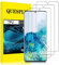 QUESPLE [3 Pièces] Protection écran pour Samsung Galaxy S20, Haute Qualité 3D Incurvé Couverture Complète TPU Film Protection écran, Dureté 9H, Sans Bulles, Compatible avec Lecteur d’Empreinte