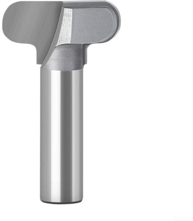 Fraise à défoncer en carbure de tungstène avec tige de 12 mm pour bois, panneaux de particules MDF, contreplaqué, panneaux compacts (12 x 35)
