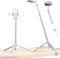 ULANZI TT88 Magnetic Tripod for iPhone, 57 Extendable Selfie Stick with Remote, 2-in-1 Phone Clip & Dual Cold Shoe Mounts-Lightweight Phone Tripod Stand for Vlogging, Travel, Video Recording