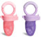 Munchkin Baby Food Feeder 2er-Pack | Ideal für unterwegs – Mesh-Beutel für pürierte Lebensmittel | Selbstfütterungs-Essensspender | Beikost-Feeder | Reise-Essentials | BPA-frei | Ab 4m+ | Pink & Lila