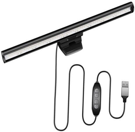 SHINEOFI Computer Monitor Hanging Lamp Led Screen Light Bar Multi-Functional Desktop Light
