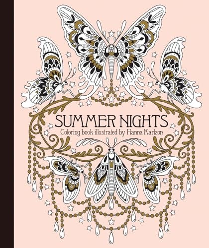 Summer Nights Coloring Book: Originally Published in Sweden as Sommarnatt (Hanna Karlzon)
