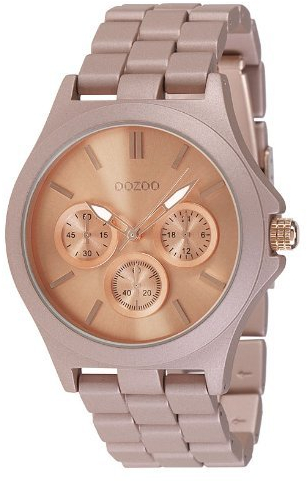 Oozoo Damenuhr mit Metallband 40 MM Rosegold/Rosegold C6219
