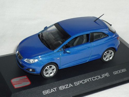 ALTAYA BY IXO Seat Ibiza Sc Sportcoupe Blau Metallic Ab 2008 6j 1/43 Modellauto Modell Auto Sonderangebot
