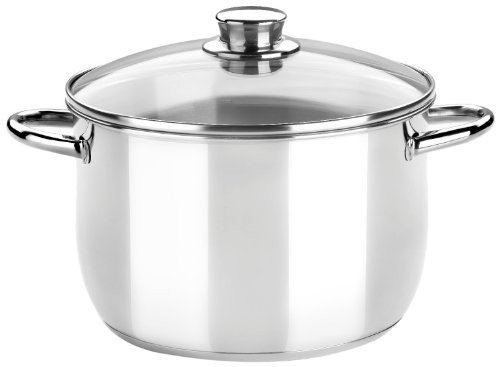 Monix Optima - Olla 26 cm con tapa de cristal