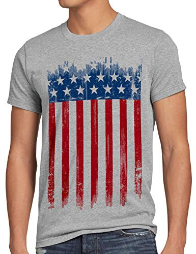 style3 USA Flagge Herren T-Shirt Banner vereinigte Staaten von Amerika us Stars Stripes