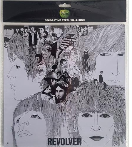 The Beatles Revolver Album Cover Steel Wall Sign One size