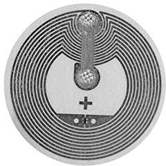 OBO HANDS NTAG213 NFC TAG NFC Forum Typ 2 Tag Hochleistungs mit Kunststoff Schutzfolie NTAG213 NFC Aufkleber Dia.25mm (100)