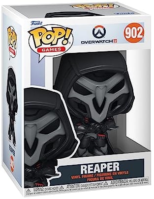 Funko Pop! Games: Overwatch 2- Reaper - Vinyl-Sammelfigur - Geschenkidee - Offizielle Handelswaren - Spielzeug Für Kinder und Erwachsene - Video Games Fans - Modellfigur Für Sammler und Display