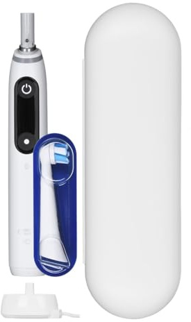 Oral-B iO 6S White Elektrische Bürste, 1 Elektrische Bürstenspitze, 1 Reiseetui