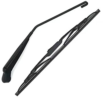 Arm Rear Wiper, Rear Windsheild Back Wiper Arm and Blade Set For Toyota Land Cruiser GXR LC100 1999-2007 New 85241-60050