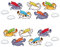 BYNYXI 10er Set Katzen Auto Aufkleber, Lustige Katzen Aufkleber Heckscheibe Cartoon Tier Katze Kätzchen Sticker Katze Pfoten Wasserdicht Cat Aufkleber Fenstersticker für Auto Motorrad Laptop Fahrrad