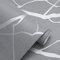 Trafagala Grey 3D Embossed Wallpaper for Living Room Hallway Silver Striped Branch Glitter Wallpaper Feature Geometric Wallpapers for Bedroom Lounge Kitchen Wall Paper Roll