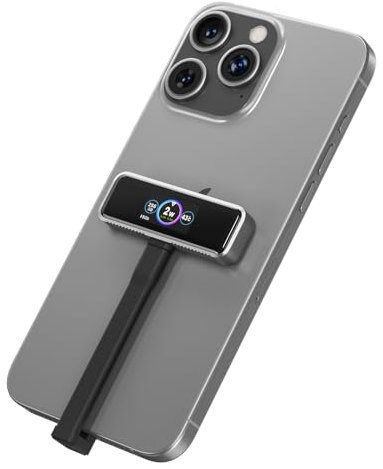 ZIKE Disco rigido esterno magnetico portatile da 256 GB per iPhone 16/15, supporta 4K ProRes HDR, USB 3.2 Gen 1, hard disk esterno USB-C per iPhone 16/15/Android/MacBook/iPad