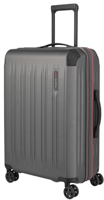 Travelite Koffer DYNAMIIC Größe M, 66 cm, 69-79 Liter, mittelgroß | kratzfester ABS Hartschalenkoffer, Reisekoffer mit 4 Rollen, Volumenerweiterung & TSA Schloss, viel Stauraum, 3,9 kg