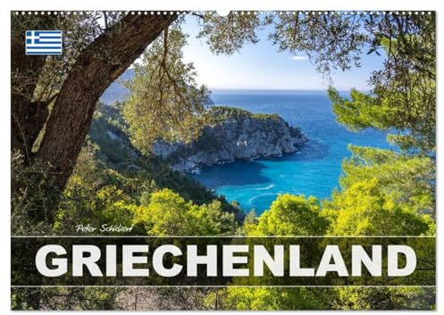Griechenland (Wandkalender 2026 DIN A2 quer), CALVENDO Monatskalender: 12 Monate mit einigen der schönsten Höhepunkte im faszinierenden Griechenland. (CALVENDO Orte)