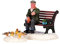 Lemax Christmas – set da 2 uomo che nutre piccioni (42905).