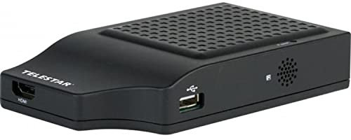 Telestar Telemini HD digitaler HDTV-Receiver (HDMI, PVR ready, inkl. Zigarettenanzünderkabel und Netzteil) schwarz