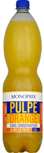 Monoprix Pulpé orange - La bouteille de 1,5 l