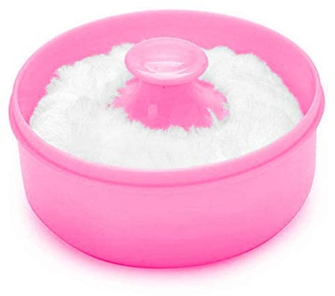 LJSLYJ Soft Face Body Cosmetic Powder Puff Talcum Powder Sponge Box Case Container