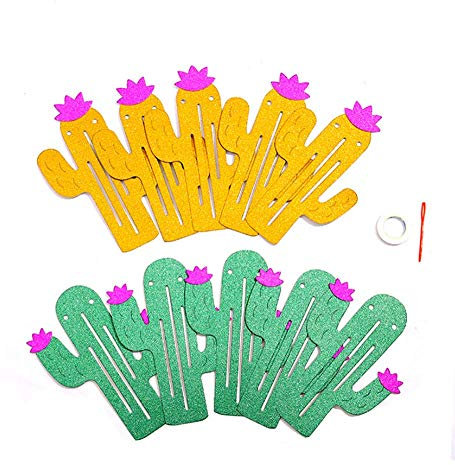 Weiqiao® Party-Banner aus Papier, glänzend, Motiv Kaktus, Tropische Dekoration, für Zeremonie, Party, Kinder