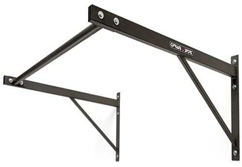 CIPRIANI SPORT™ Barre de traction murale 120 x 90 x 50 cm Home Gym professionnel – Kit de fixation inclus – robuste pour Calisthenics, intérieur Workout, gym – Pull Up, Muscle Up – Fabriqué en Italie